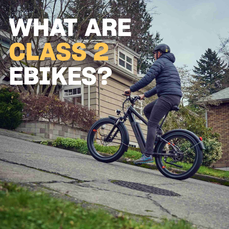 All about Class 2 Ebikes