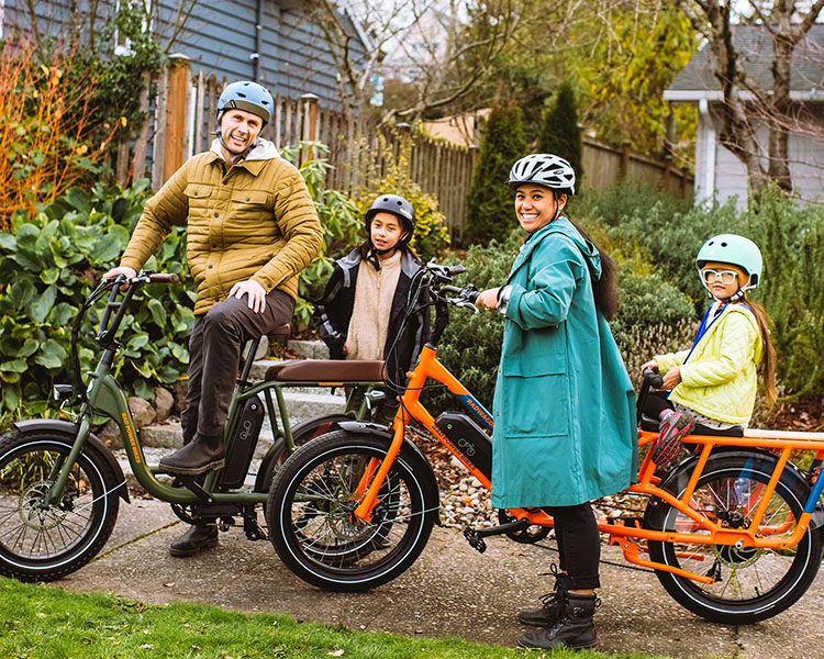 A Rad family of bikes