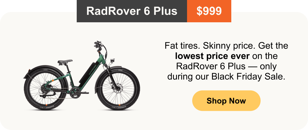 RadRover 6 Plus - $999