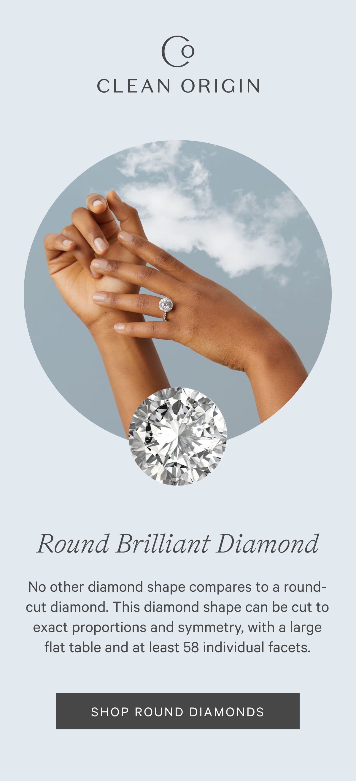 Which diamond sparkles the most? Clean Origin