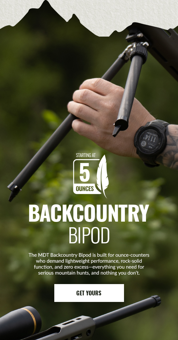 Backcountry Bipod Features