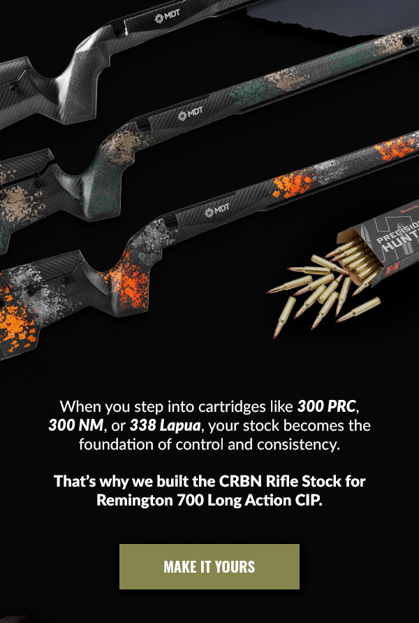 NEW CRBN R700 Long Action CIP