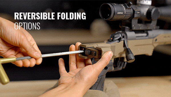 Reversible folding options