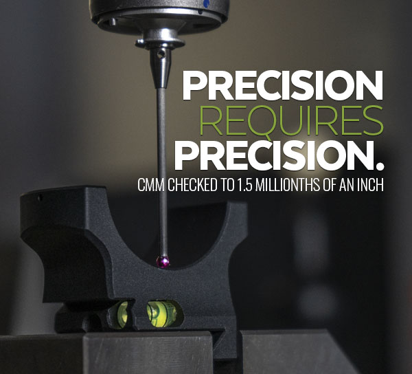 Precision CMM machine shown