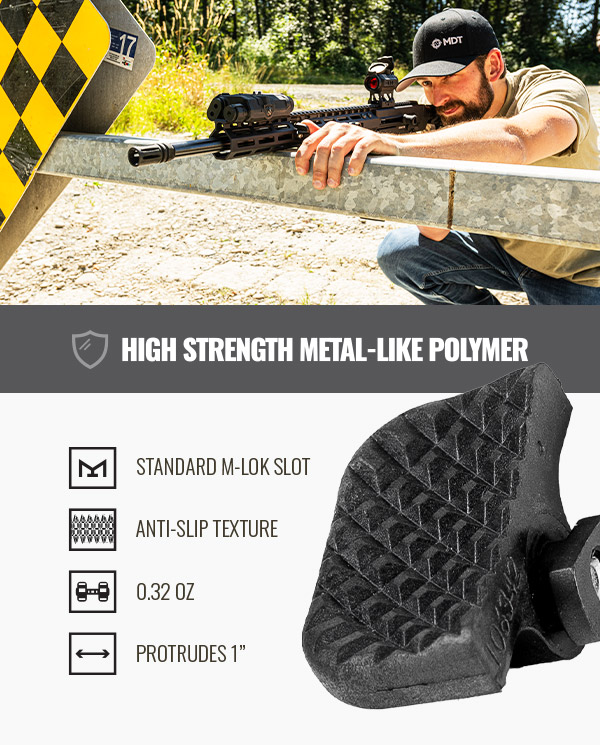 MLOK Adjustable Thumb Rest FOG HORN