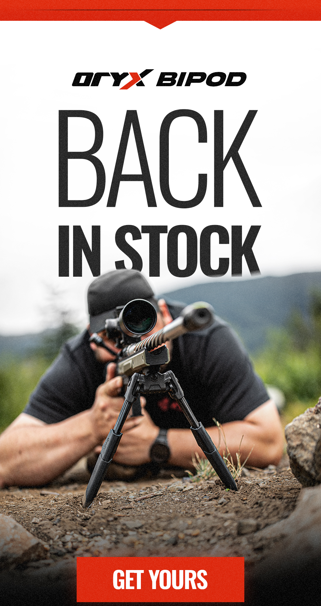 Oryx Bipod back in stock