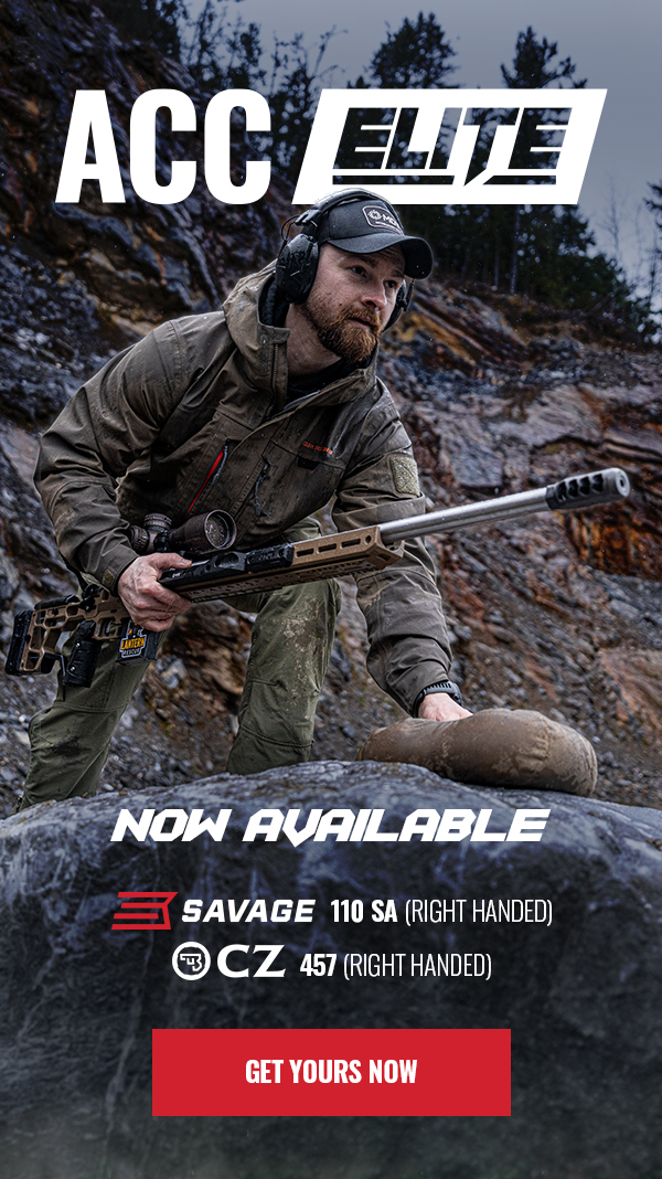 ACC Elite now for CZ 457 and Savage 110 SA