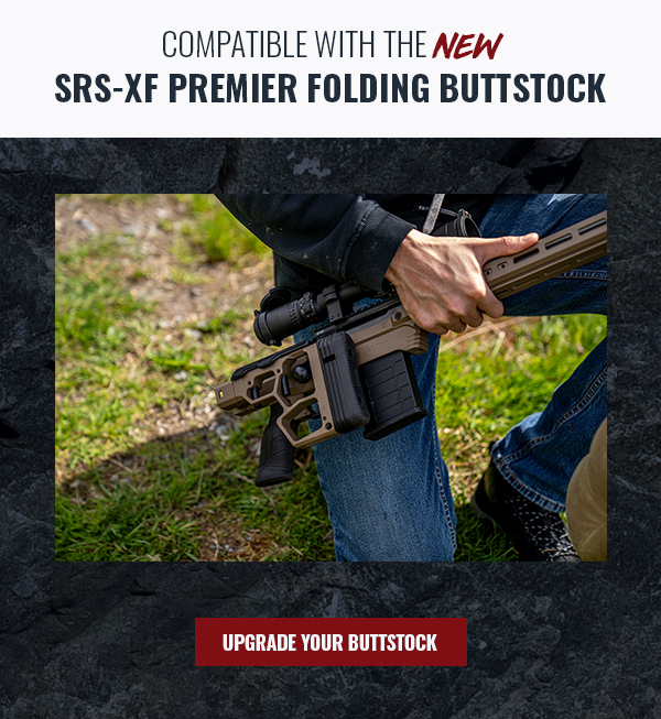 Compatible with SRS-XF Premier Folding Buttstock