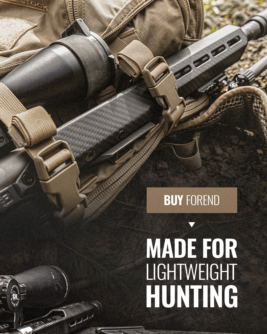 Made for lightweight hunting