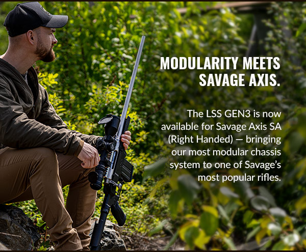 New LSS GEN3 Savage Axis SA RH