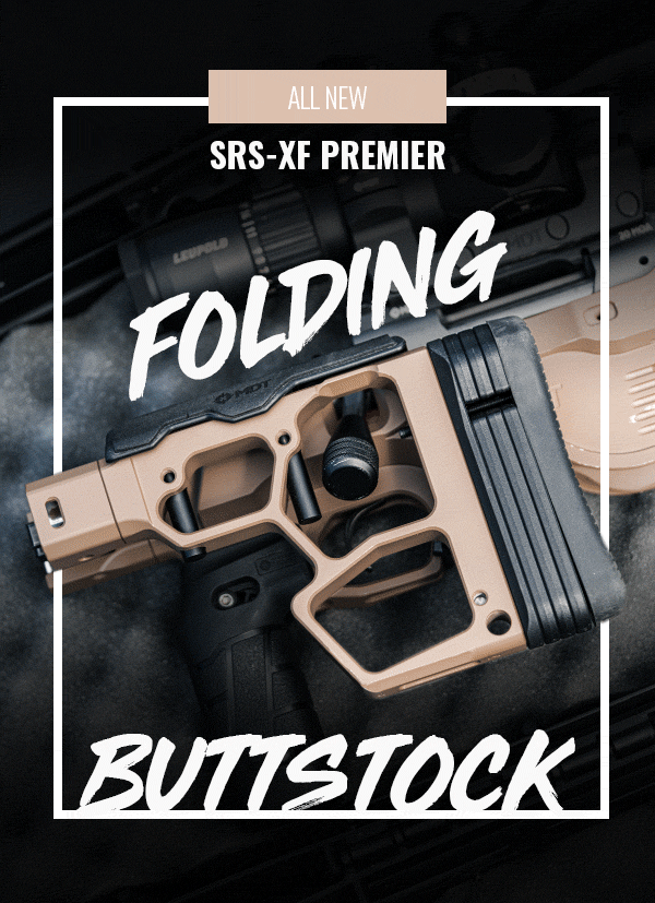 New SRS-XF Folding Buttstock