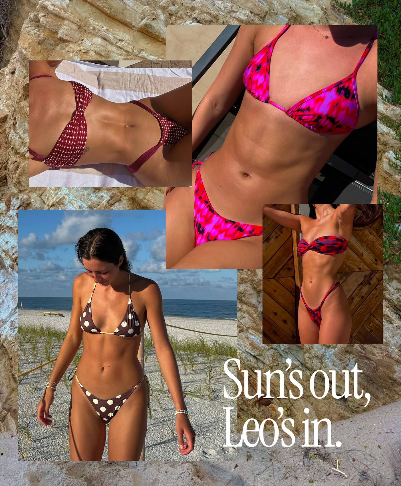 Sun's out, Leo's in.