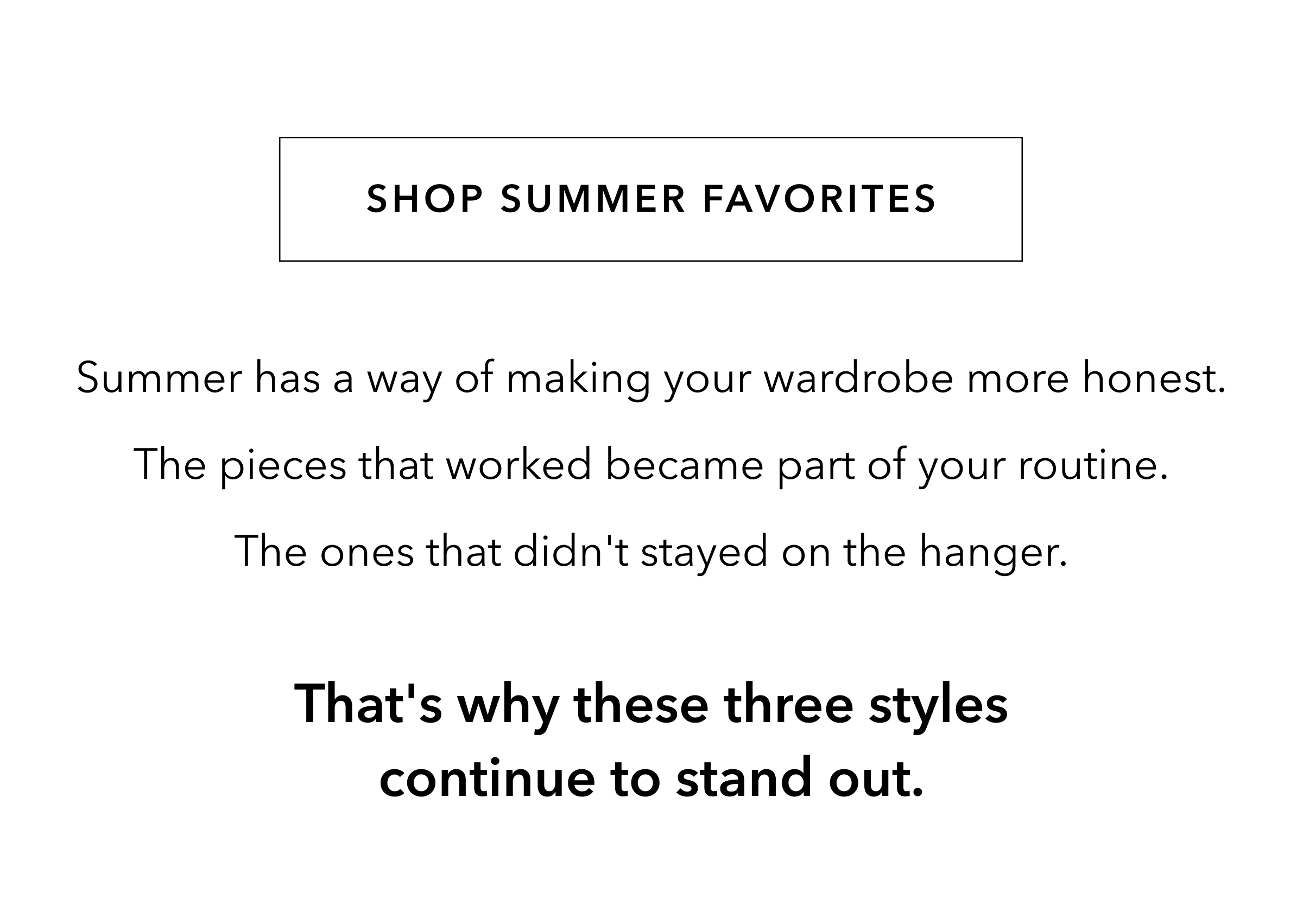 Shop Summer Favorites