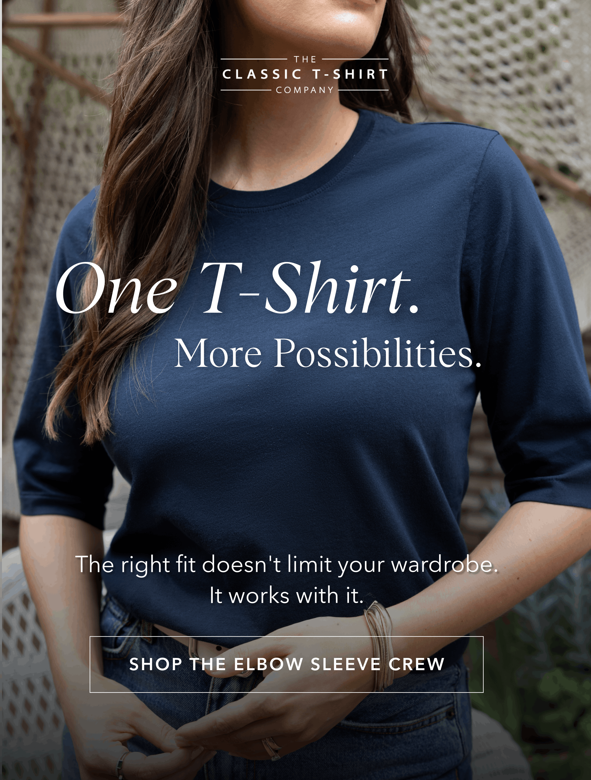 SHOP THE ELBOW SLEEVE CREW