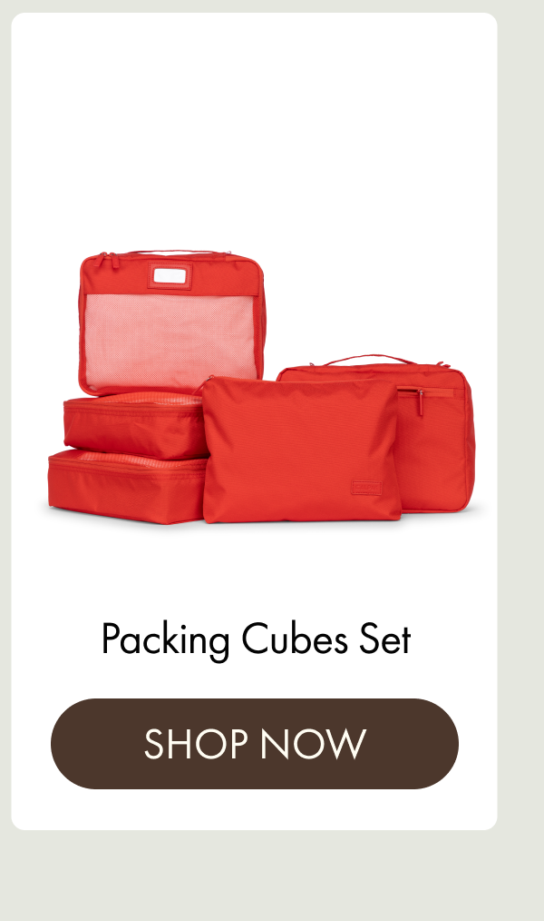 Packing Cubes Set | SHOP NOW
