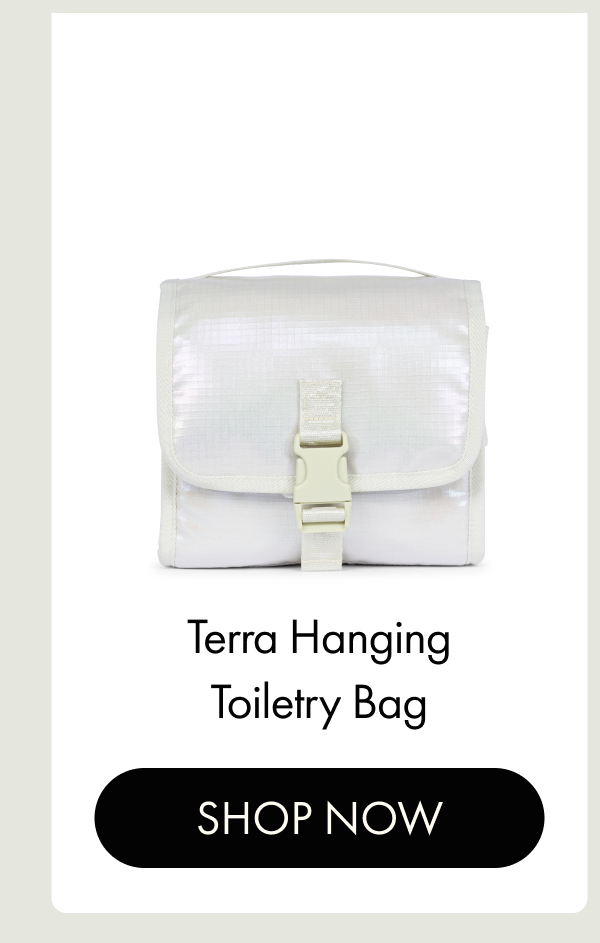 Terra Hanging Toiletry Bag | SHOP NOW