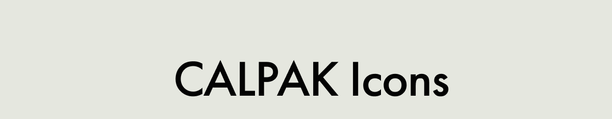 CALPAK Icons