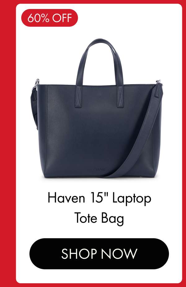 60% OFF | Haven 15" Laptop Tote Bag | SHOP NOW