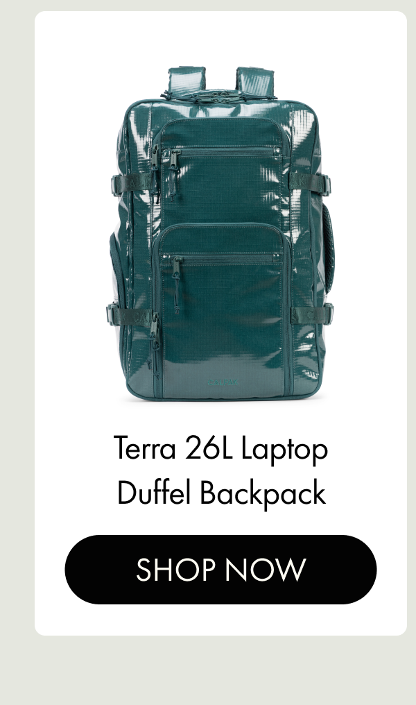 Terra 26L Laptop Duffel Backpack | SHOP NOW