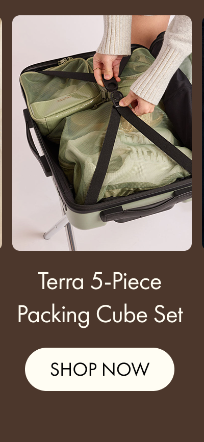 Terra 5-Piece Packing Cube Set | SHOP NOW