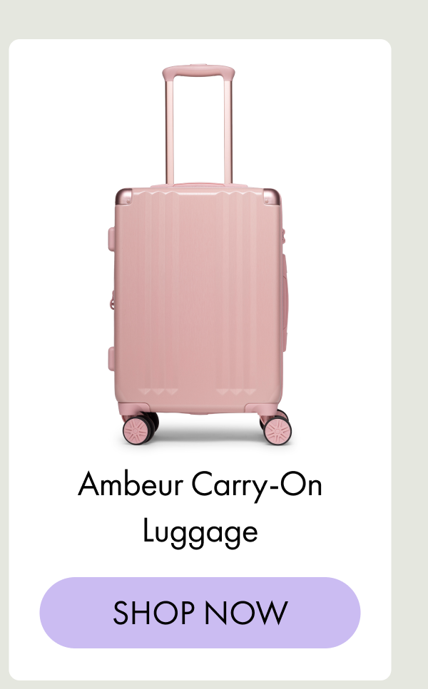 Ambeur Carry-On Luggage | SHOP NOW