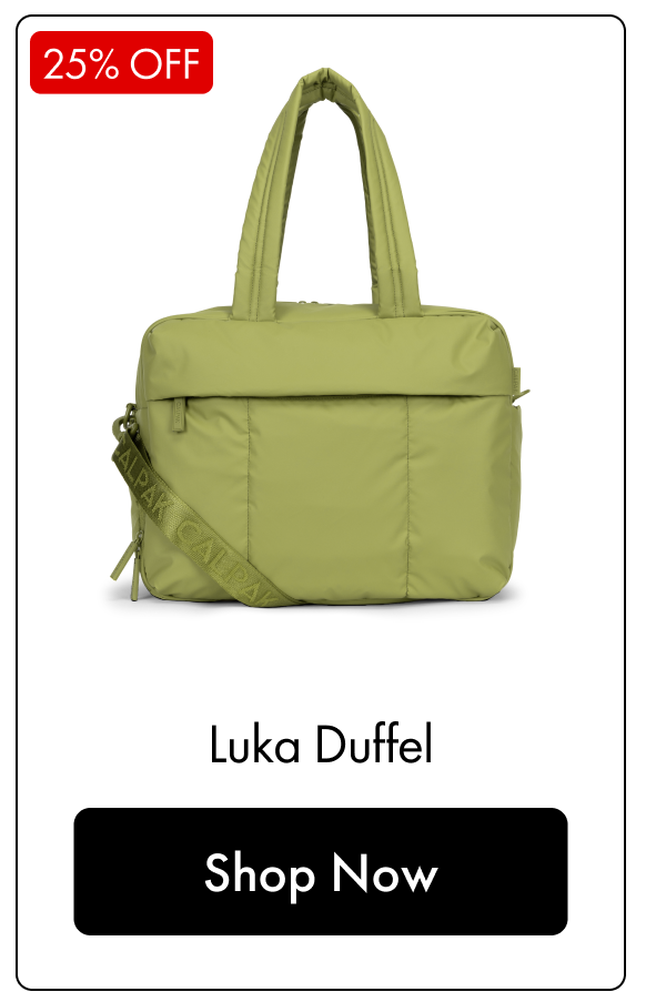 25% OFF | Luka Duffel | Shop Now