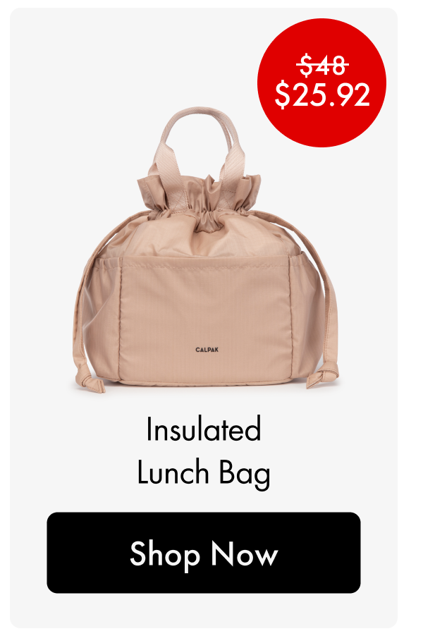 Was $48, Now $25.92 | Insulated Lunch Bag | Shop Now