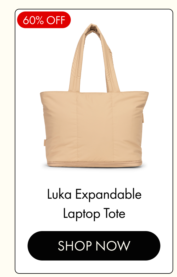 60% OFF | Luka Expandable Laptop Tote | Shop Now