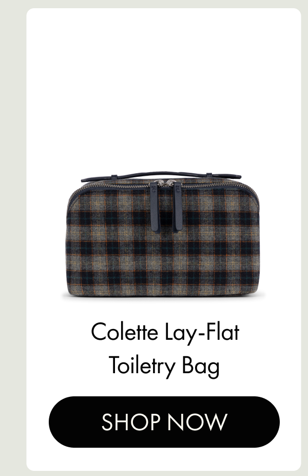 Colette Lay-Flat Toiletry Bag | SHOP NOW