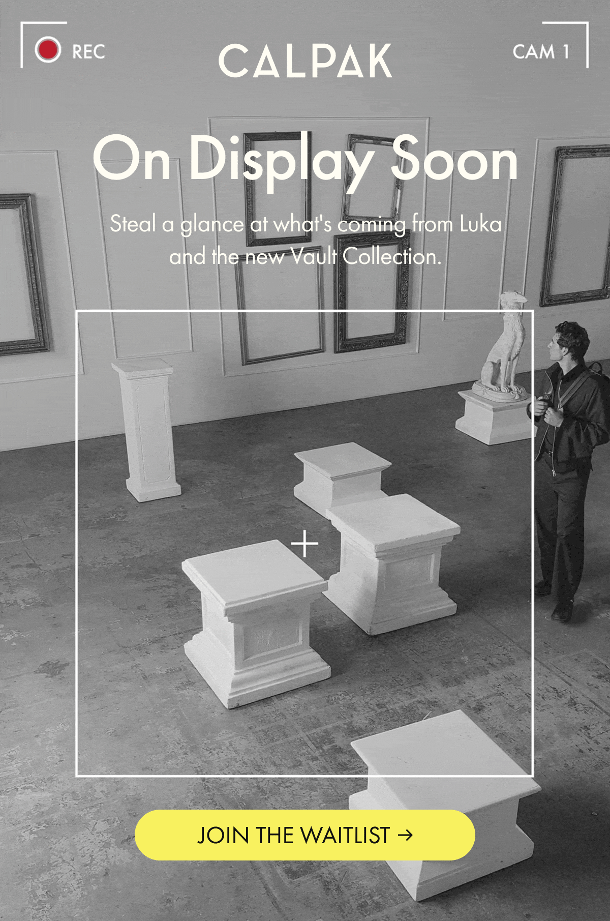 CALPAK | On Display Soon | Steal a glance at what's coming from Luka and the new Vault Collection.