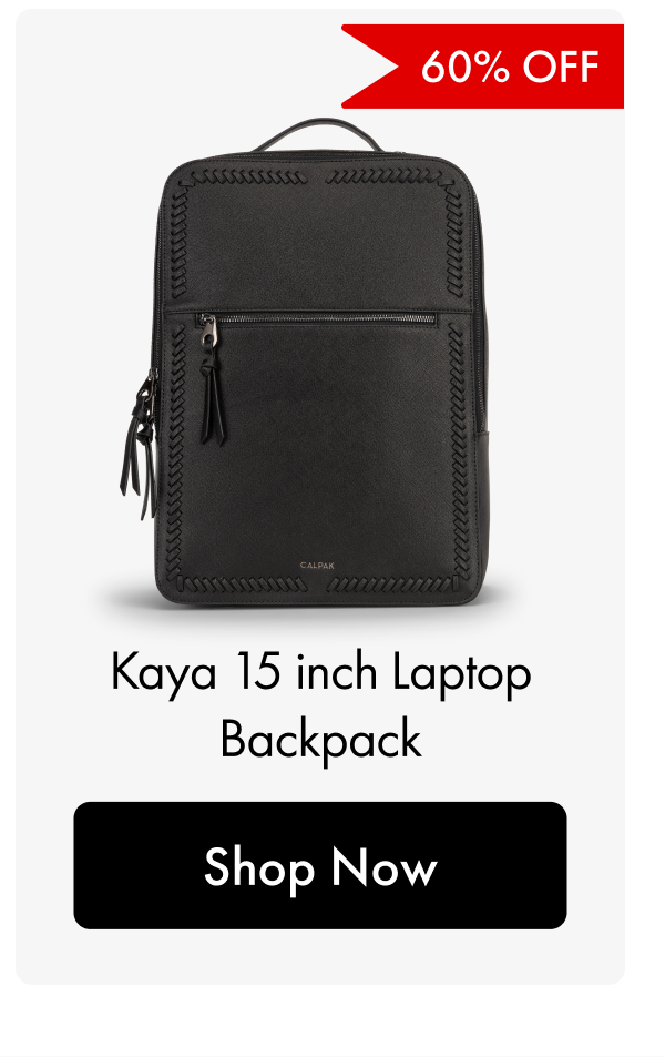 60% OFF | Kaya 15 inch Laptop Backpack | Shop Now