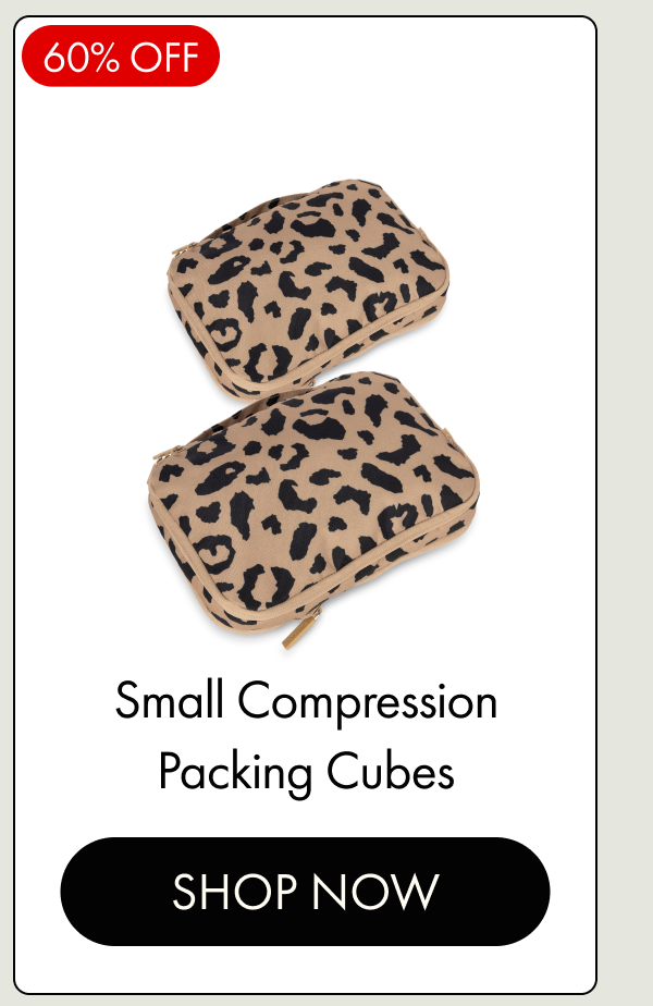 60% OFF | Small Compression Packing Cubes | Shop Now