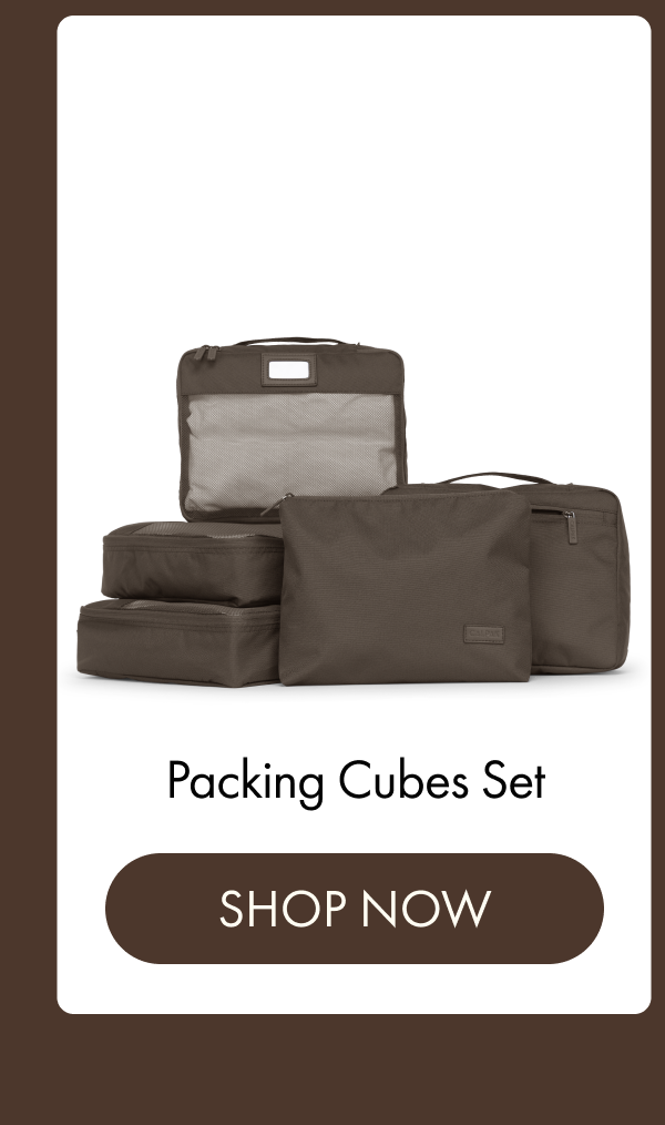Packing Cubes Set | SHOP NOW