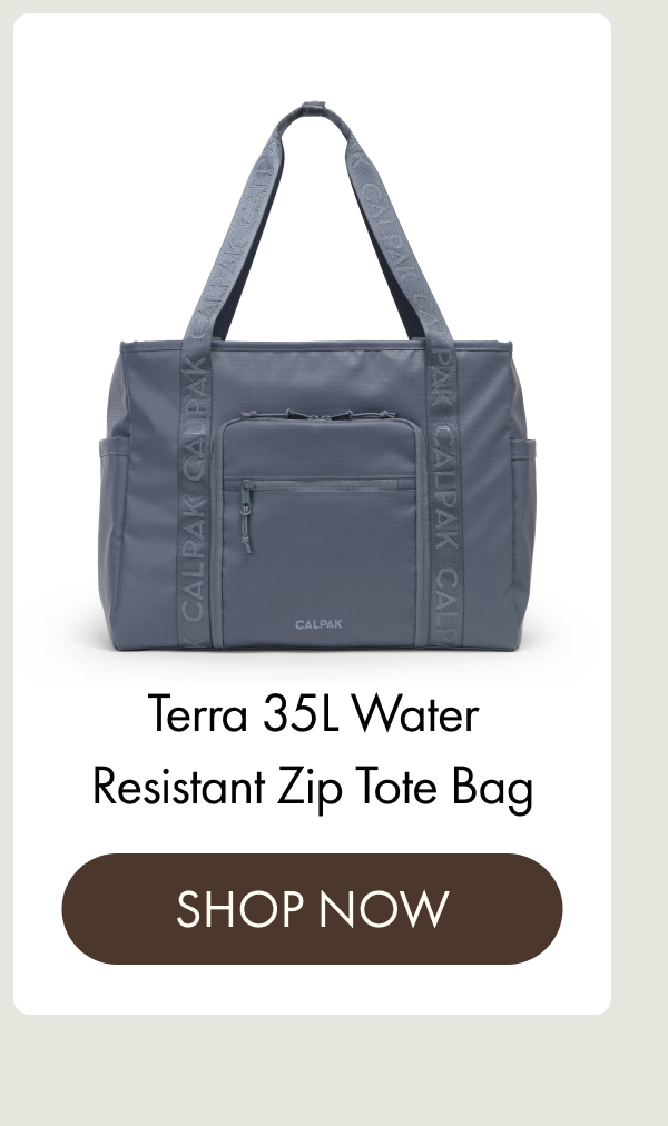 Terra 35L Water Resistant Zip Tote Bag | SHOP NOW
