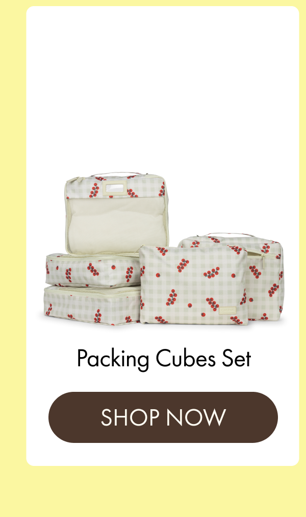 Packing Cubes Set | SHOP NOW
