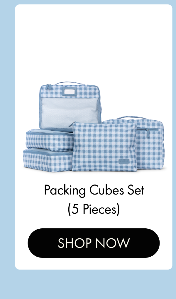 Packing Cubes Set (5 Pieces) | SHOP NOW
