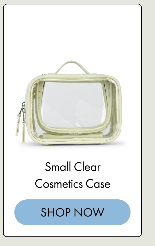 Small Clear Cosmetics Case | SHOP NOW