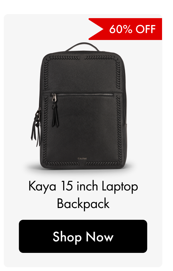 60% OFF | Kaya 15 inch Laptop Backpack | Shop Now