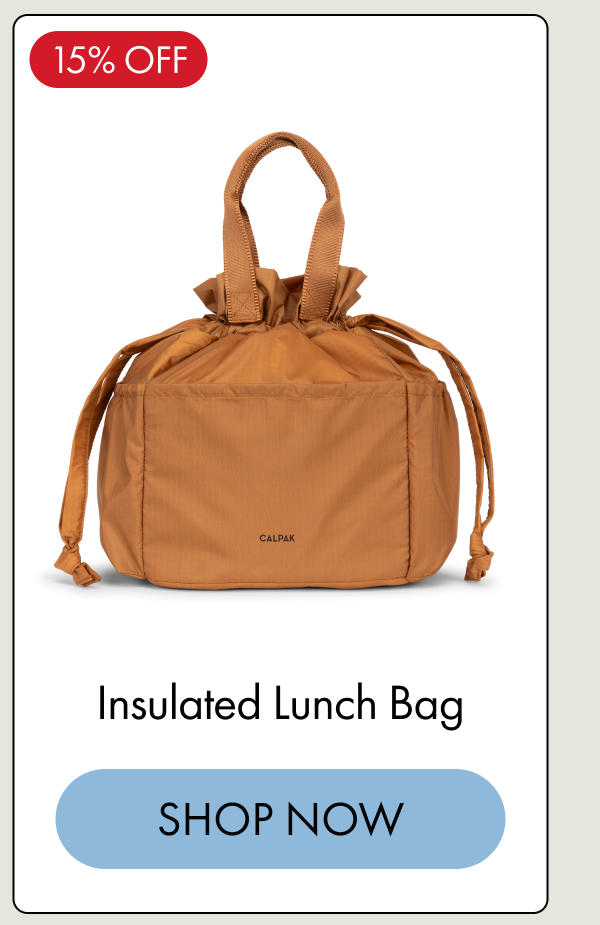 15% OFF | Insulated Lunch Bag | SHOP NOW