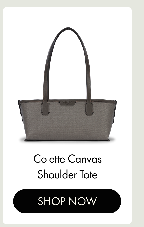 Colette Canvas Shoulder Tote | SHOP NOW