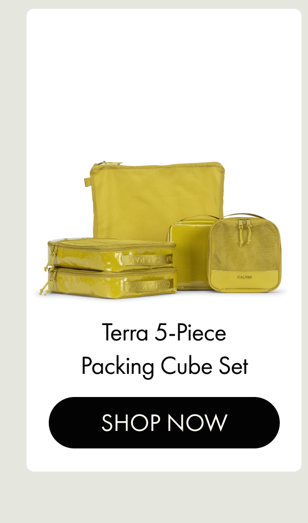 Terra 5-Piece Packing Cube Set | SHOP NOW