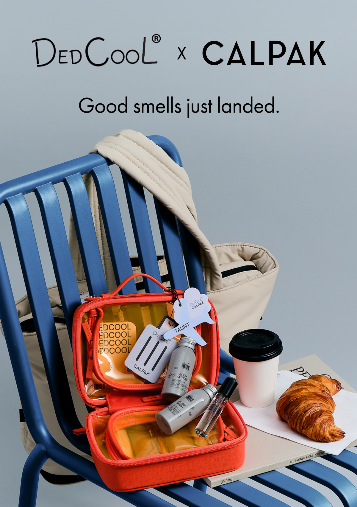 DedCool x CALPAK | Good smells just landed.