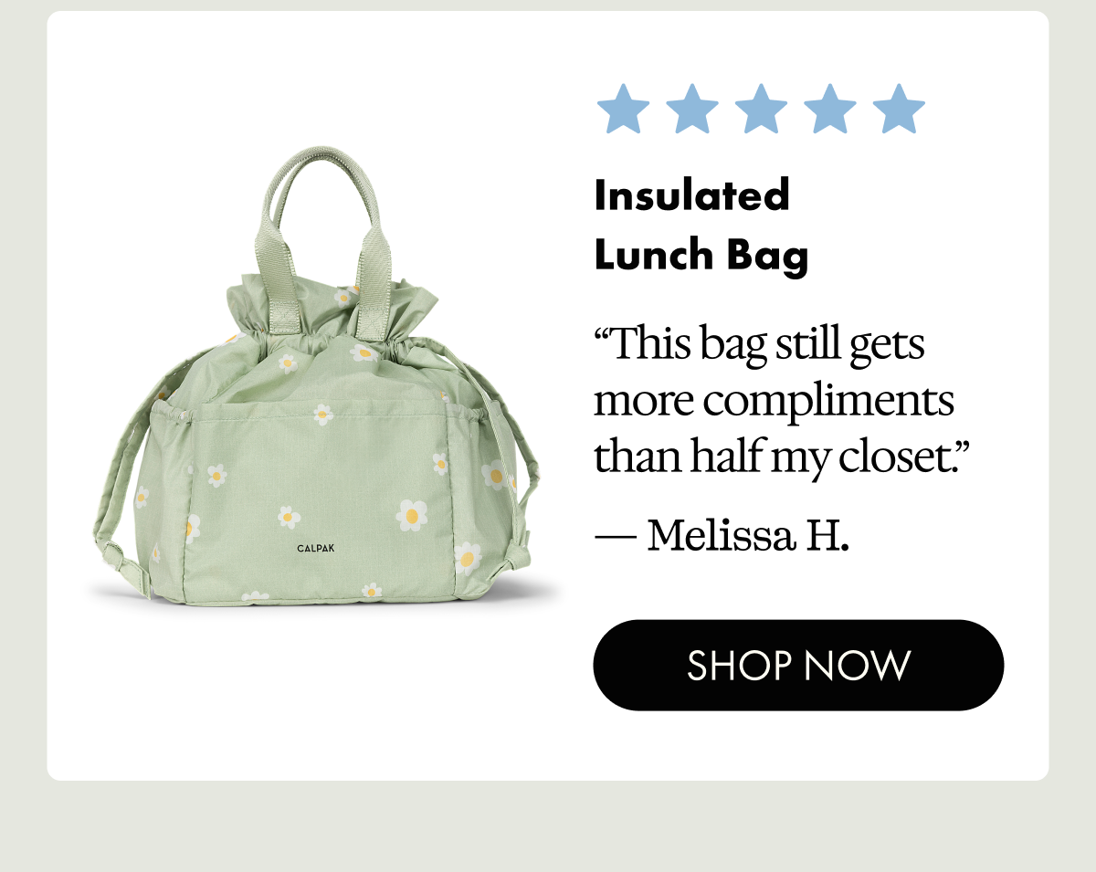 Insulated Lunch Bag | SHOP NOW