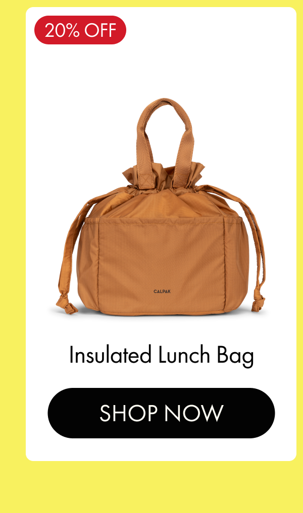 20% OFF | Insulated Lunch Bag | SHOP NOW