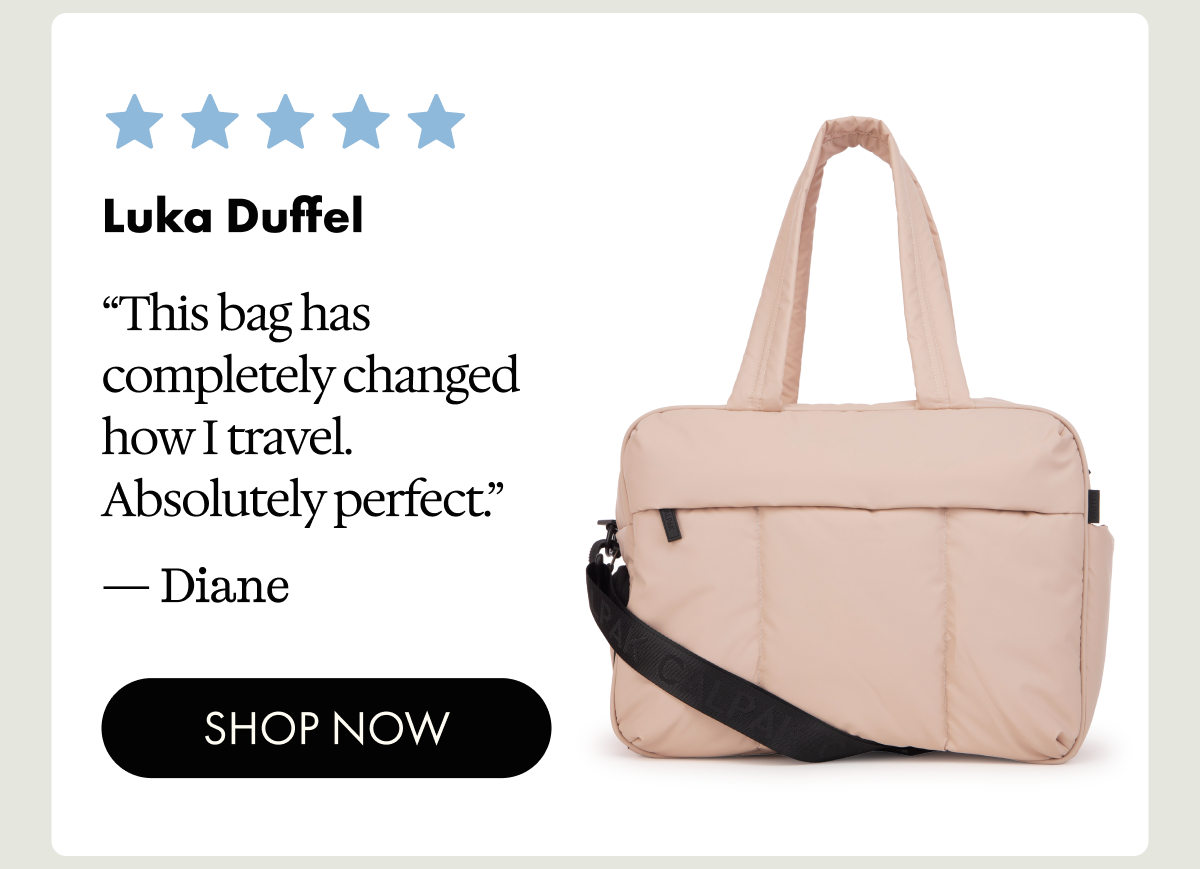 Luka Duffel | SHOP NOW