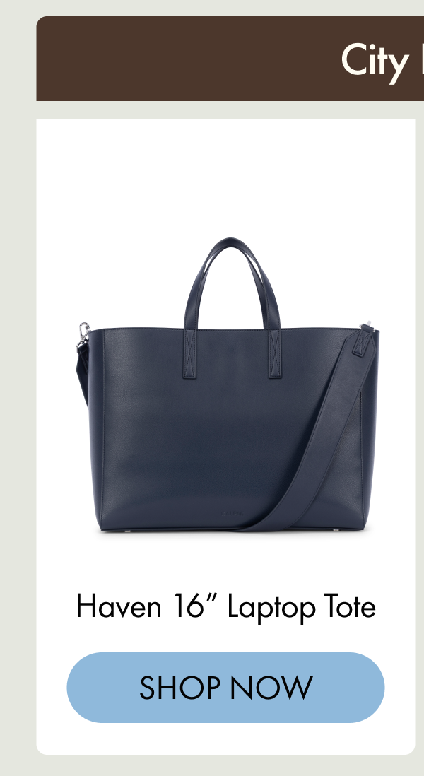 Haven 16" Laptop Tote | SHOP NOW