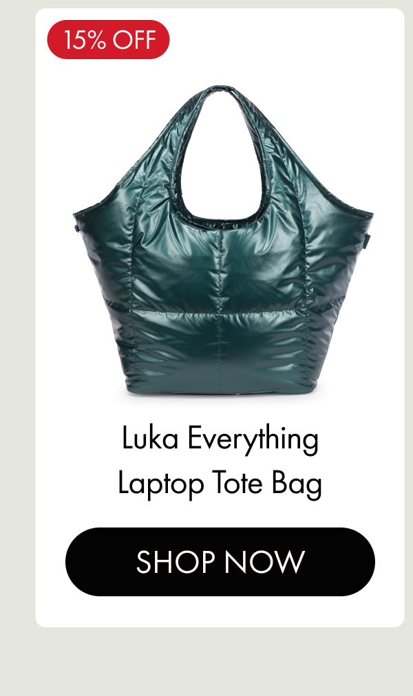 15% OFF | Luka Everything Laptop Tote Bag | SHOP NOW