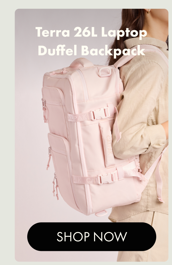 Terra 26L Laptop Duffel Backpack | SHOP NOW