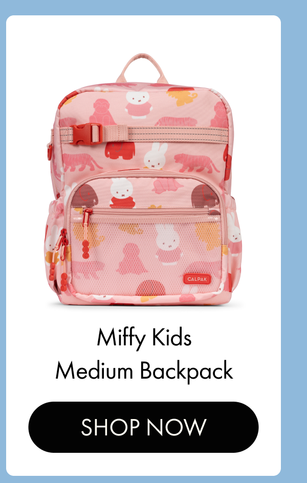 Miffy Kids Medium Backpack | SHOP NOW