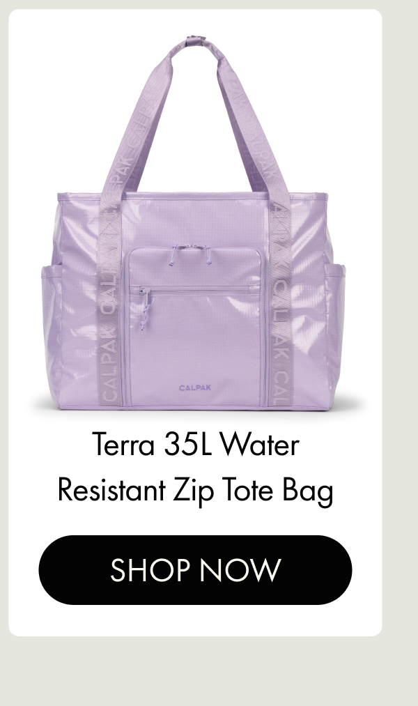 Terra 35L Water Resistant Zip Tote Bag | SHOP NOW